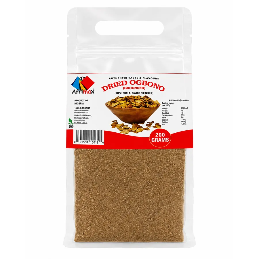 Dried Ogbono (Ground), Dry Goods at Afrimart Foods